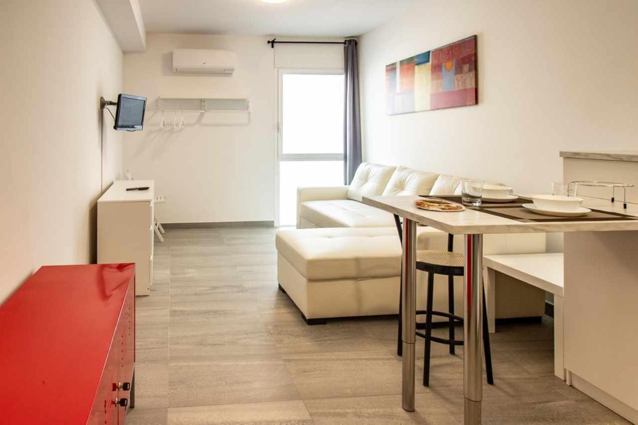 Estudio nuevo en el centro de Banyoles para 2 personas Apartamento Exterior foto